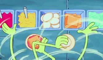 海绵宝宝吃海瓜,海瓜盛宴的奇幻之旅